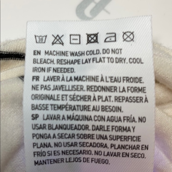 American Eagle soft cream & black striped tank - Picture 4 of 4